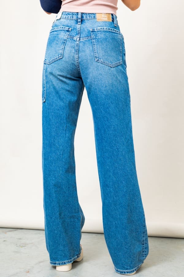 Free People Tinsley Baggy High Rise Jeans - Image 5