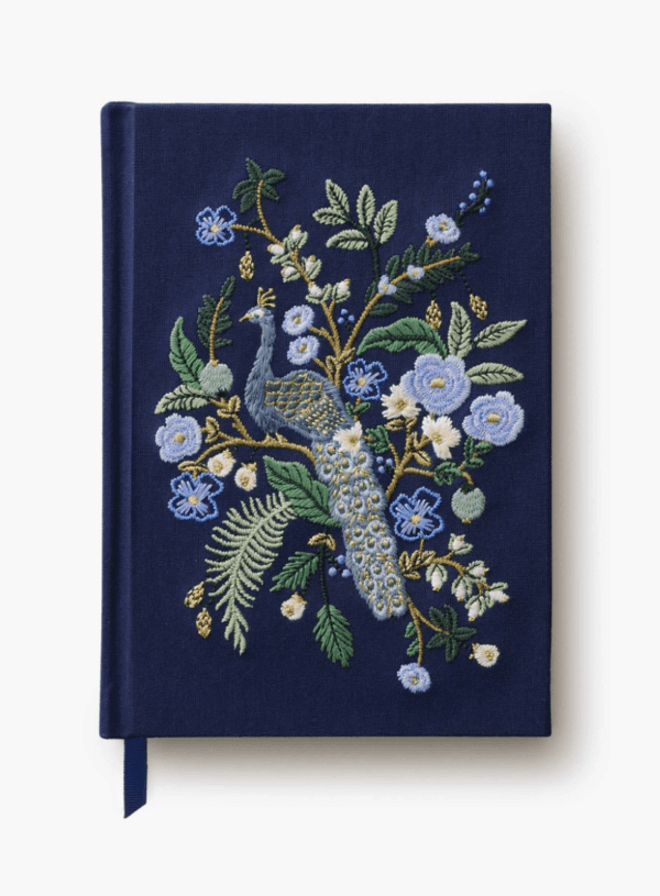 Rifle Paper Co. Peacock Embroidered Journal