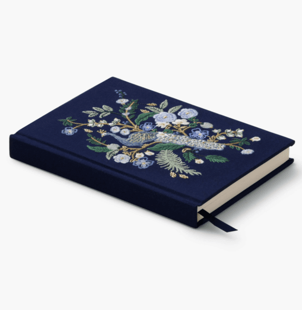 Rifle Paper Co. Peacock Embroidered Journal - Image 5