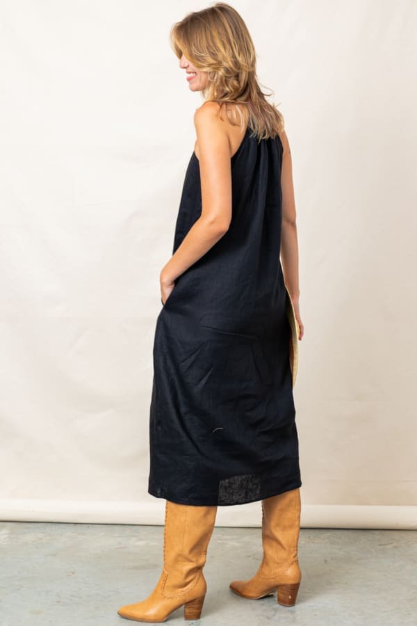 The Briar Linen Midi Dress - Image 3