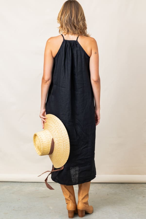 The Briar Linen Midi Dress - Image 4