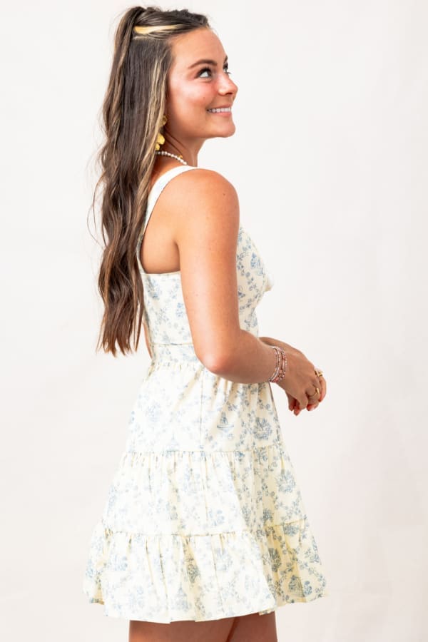 The Tyler Print Mini Dress - Image 2