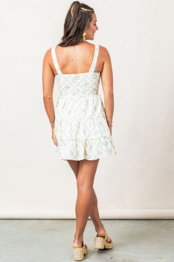 The Tyler Print Mini Dress - Image 3