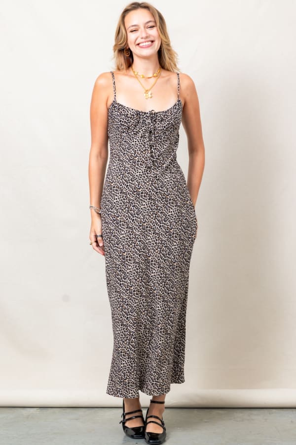 The Seeing Spots Leopard Maxi Dress