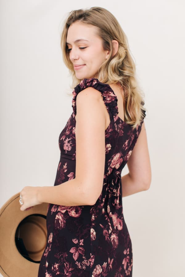 The Autumn Floral Maxi Dress - Image 3