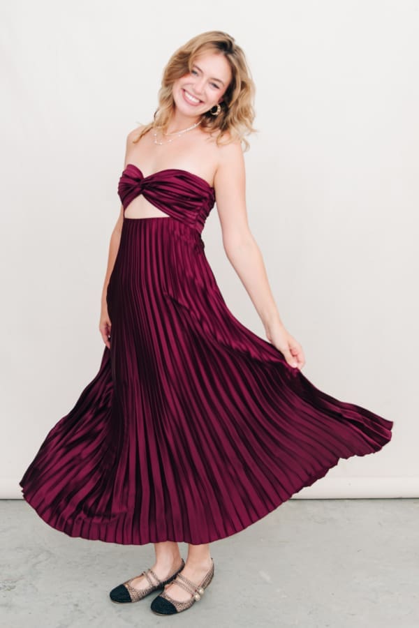 The Paloma Twist Front Maxi Dress - Image 2