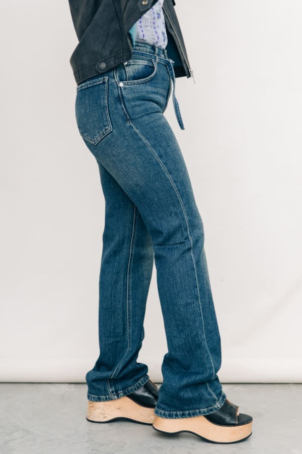 Free People Sabine Slim A Line Jean - Image 2