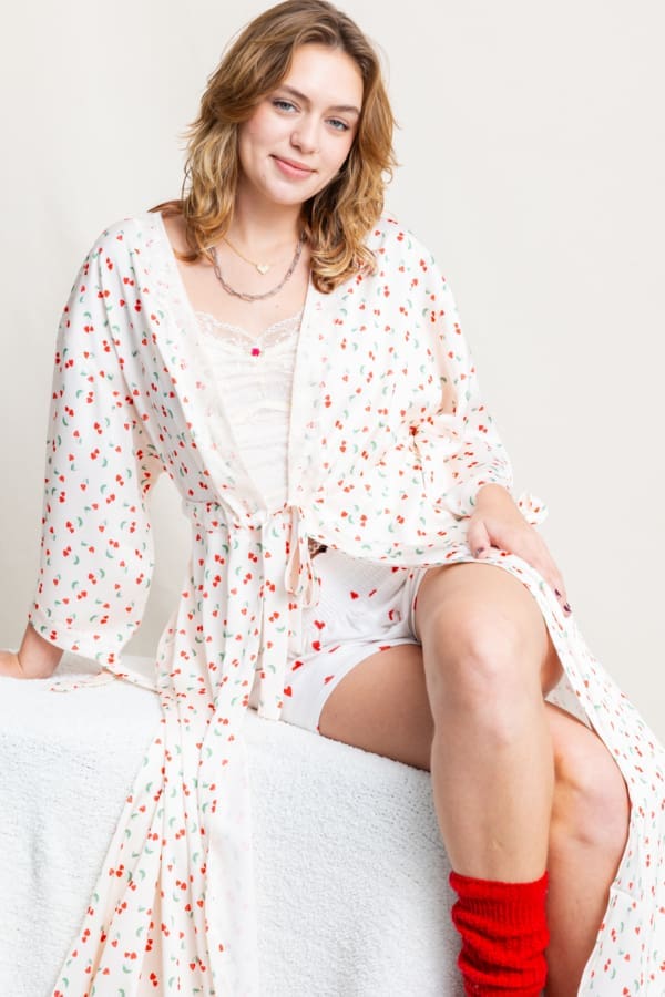 Free People First Blush Robe