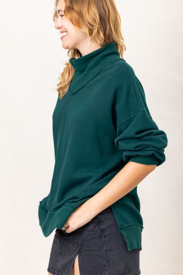 Marina High Neck Sweatshirt - Image 3