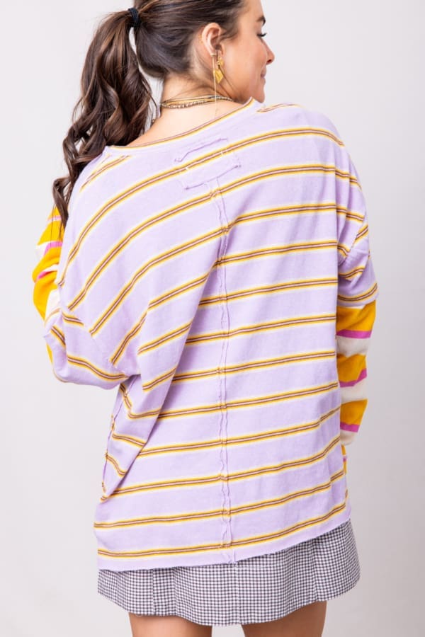 Free People Nina Stripe Long Sleeve - Image 6