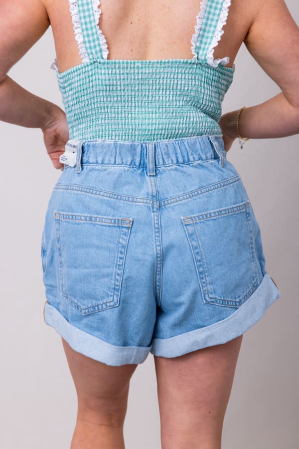 Free People Danni Denim Short - Image 3