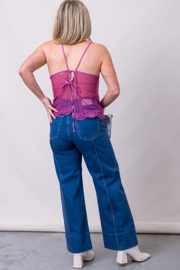 PISTOLA Penny Ankle Pintuck High Rise Wide Leg - Image 3