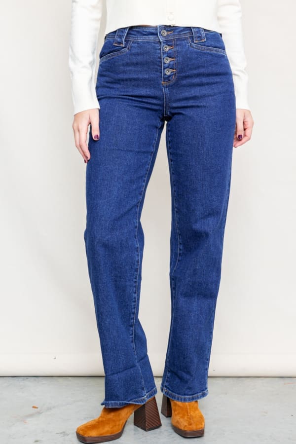 Sanctuary Luna Cuffed Denim Pant