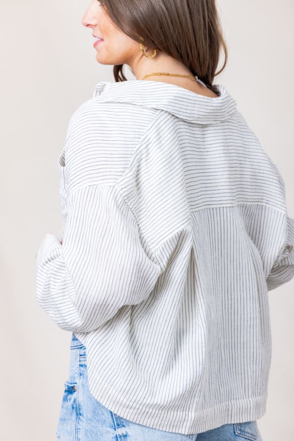 Z Supply Del Mar Striped Shirt - Image 3